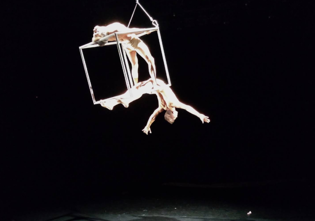 Exhibition hall with contemporary art at CEART Tecate