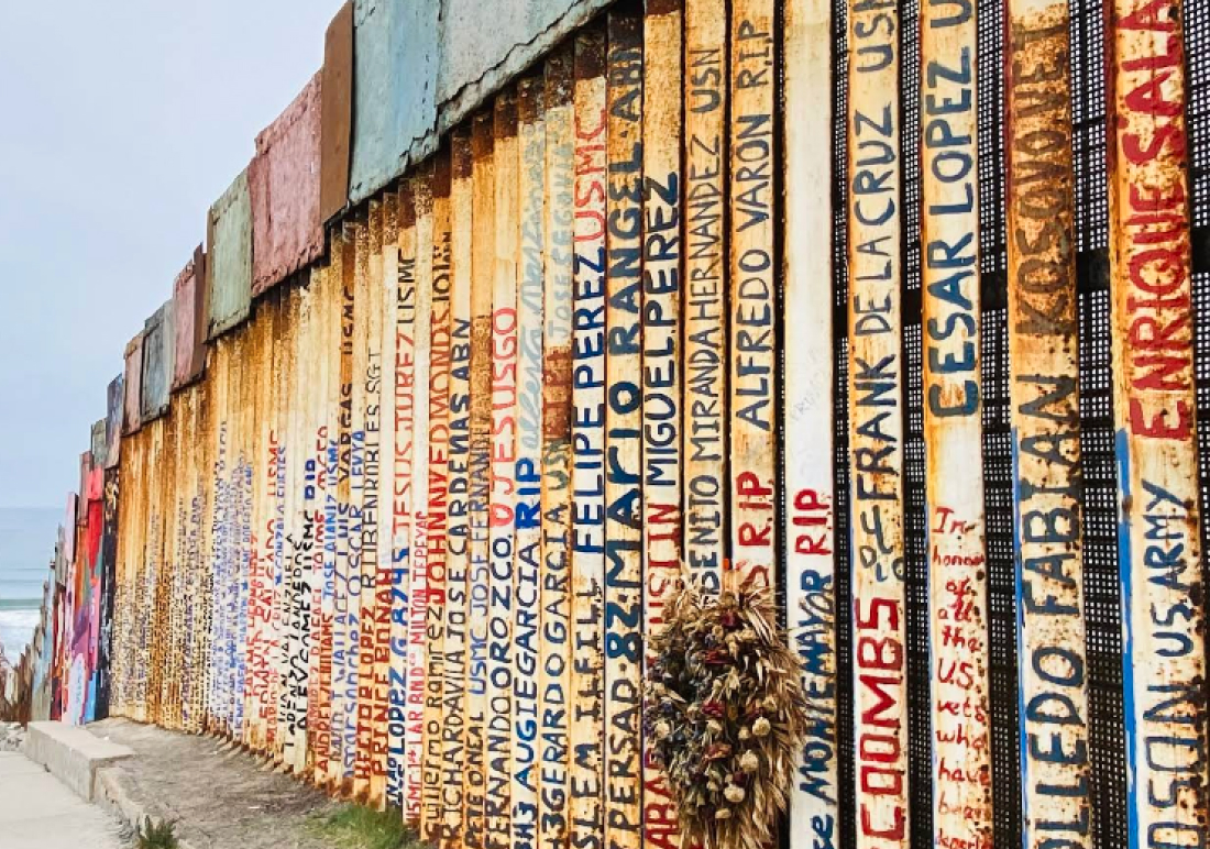 Boardwalk at Playas de Tijuana during sunset – Baja California road trip with Mexican Car Insurance